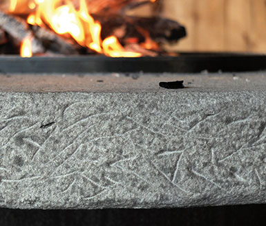 Feuerstelle Stein Hansjörg Thum