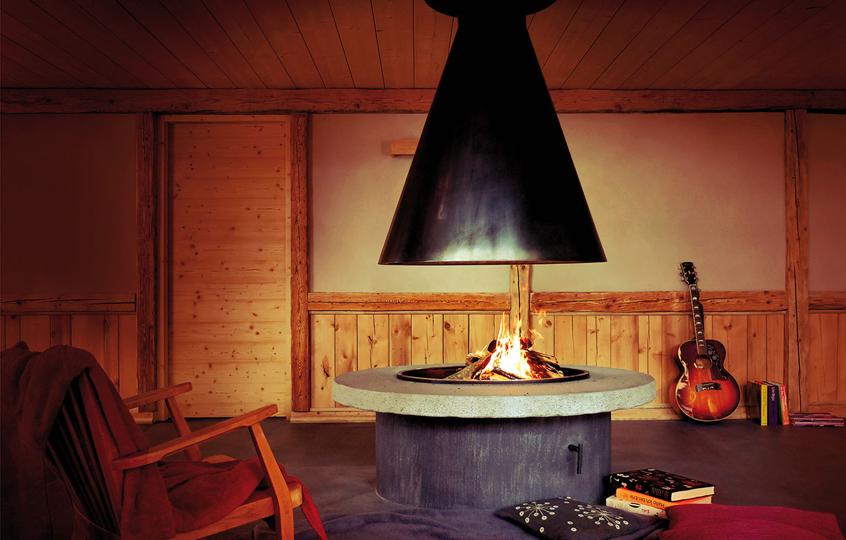 Feuerstelle Stein Hansjörg Thum