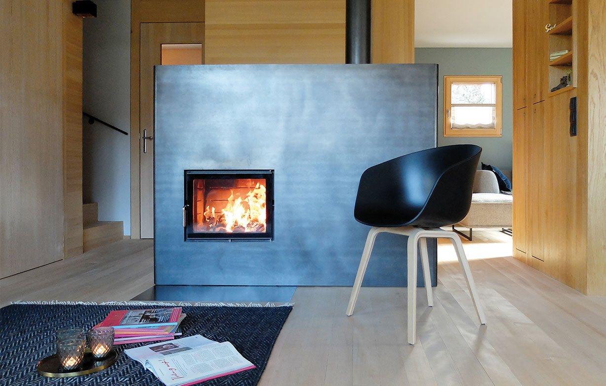 Ganzhausheizung Stein