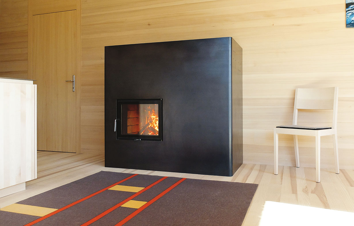 Speicherofen Schwarzstahl