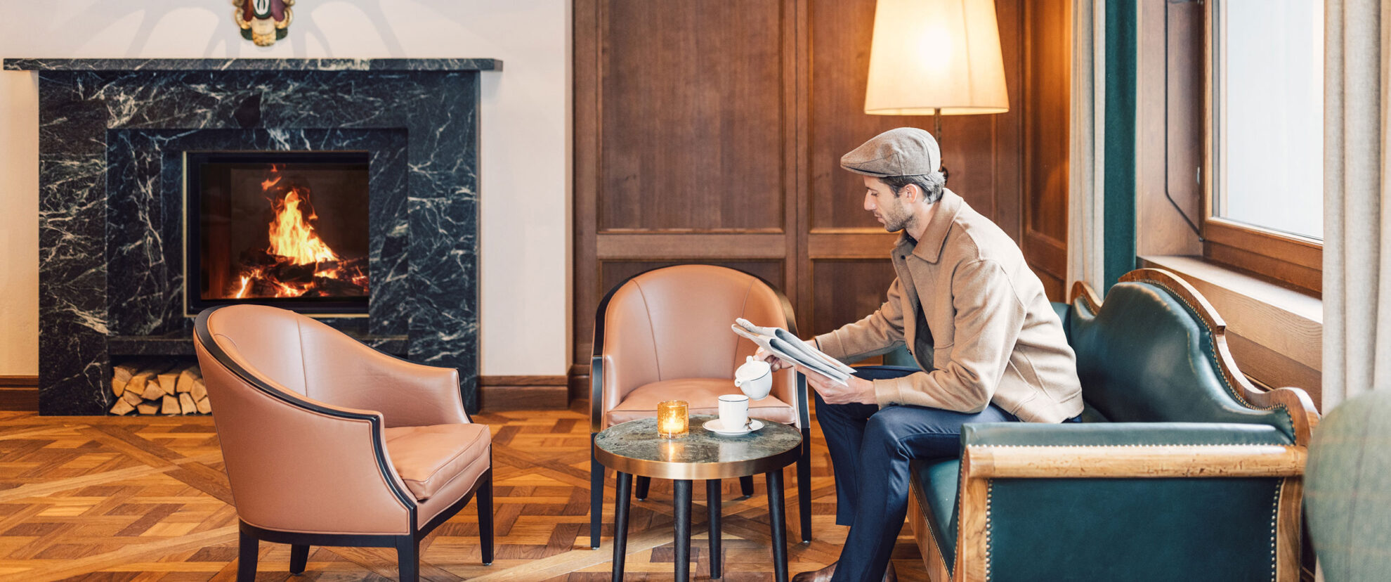 Heizkamin Hotel Taube